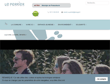 Tablet Screenshot of leperrier.fr